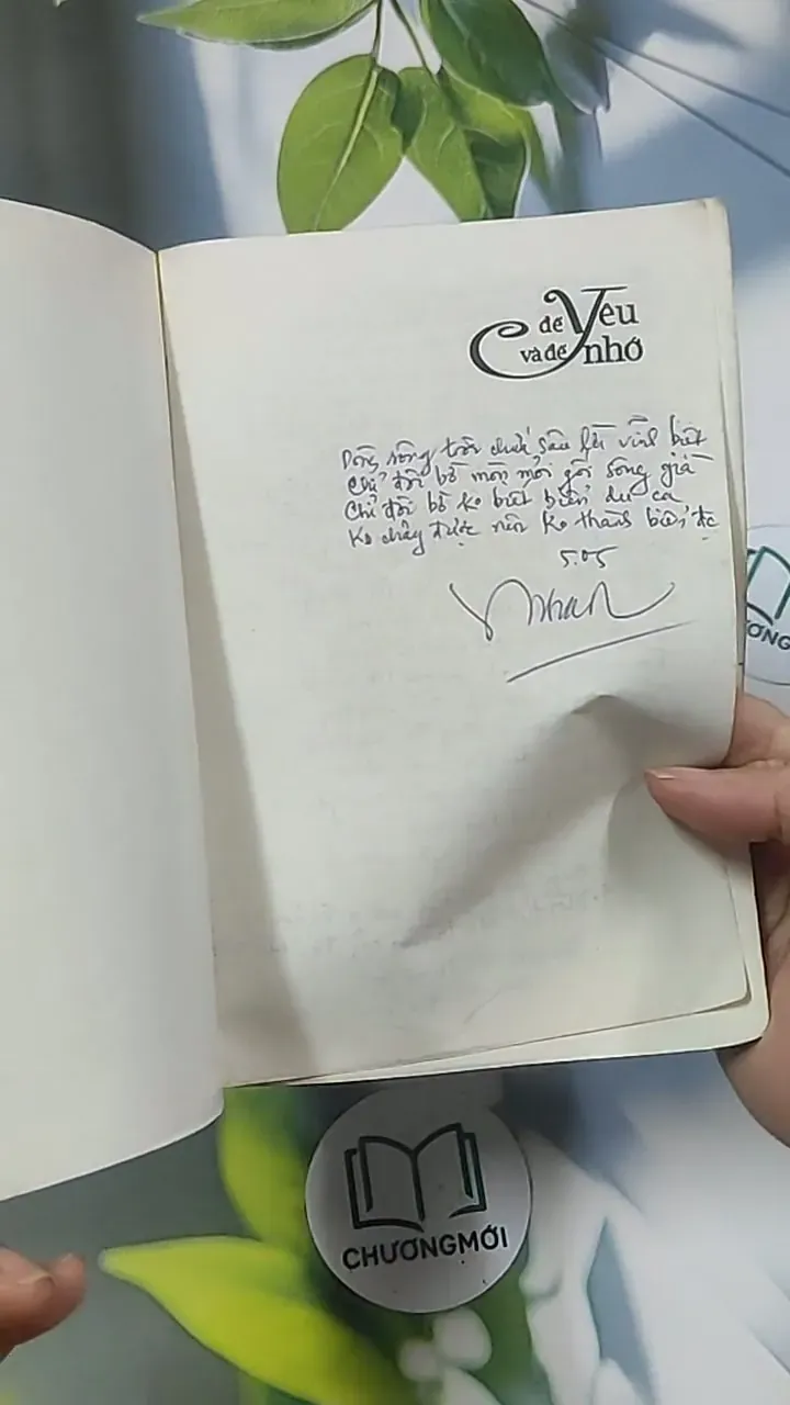 Để yêu và để nhớ - Phúc Châu 695013