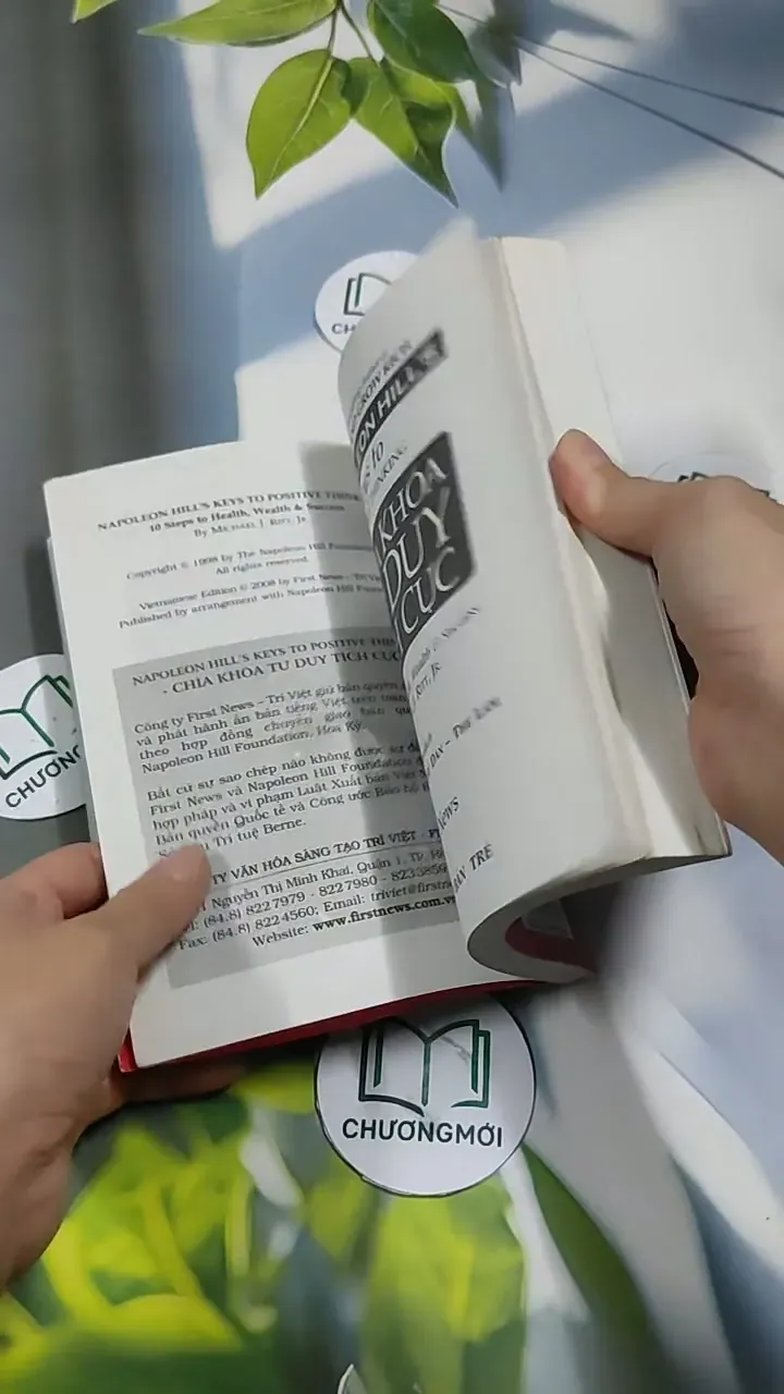 Chìa Khóa Tư Duy Tích Cực - Michael J. Ritt, Jr. 707287