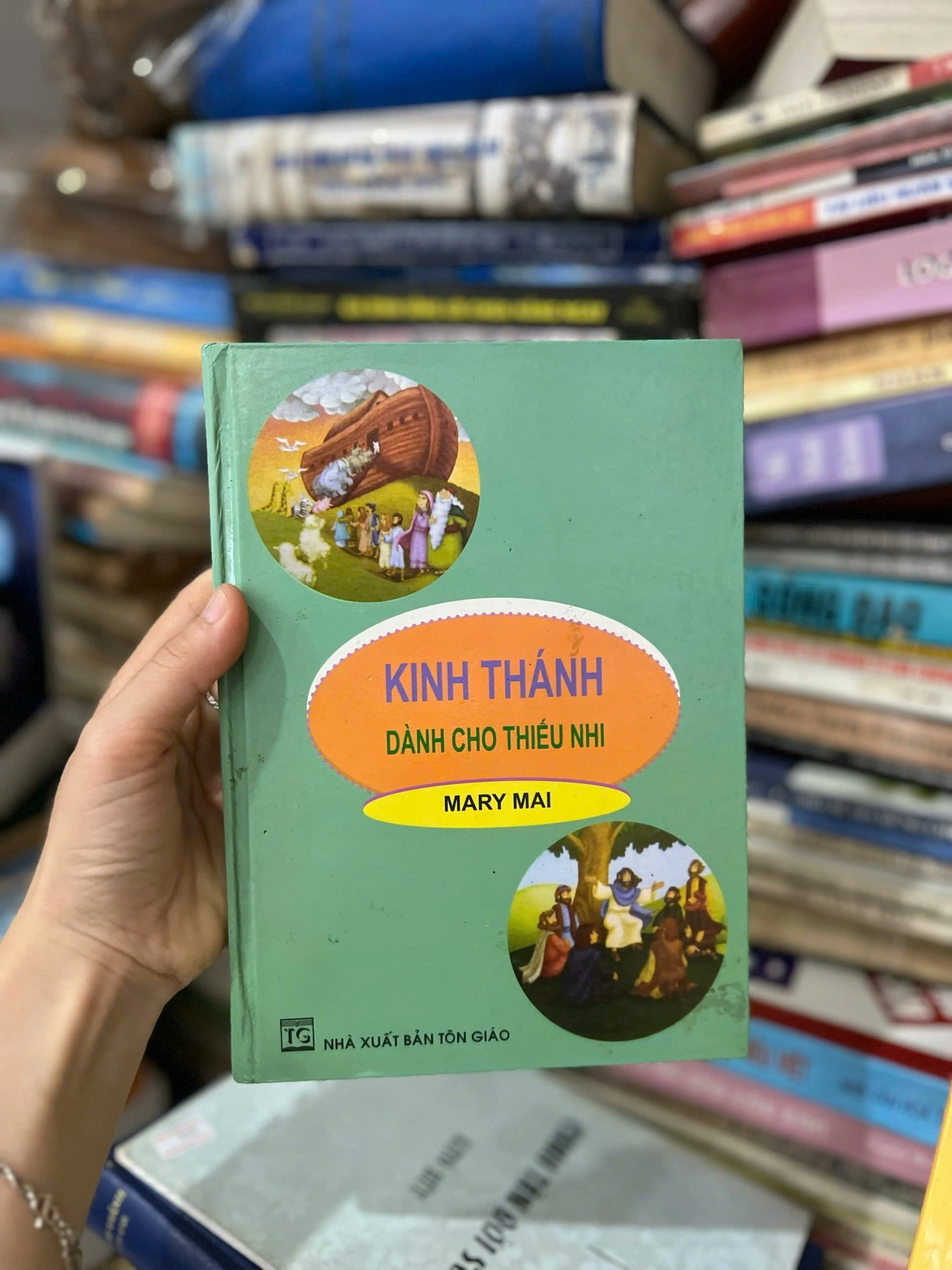 Kinh thánh dành cho thiếu nhi - Mary Mai by  - Sách Book Cover - Ngọc Hiển Books