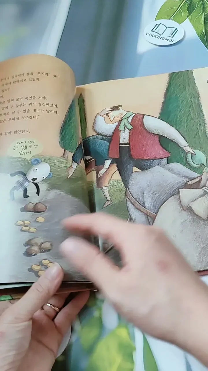 [Tặng nẹp góc] Truyện thiếu nhi Hàn Quốc: Moyamo Anu 44 -  모야모 아누와: 캄프리아노는 정말 똑똑해 732045