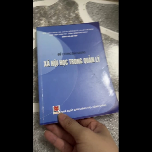 Xã hội học trong quản lý - học viện Chính trị Hành chính quốc gia