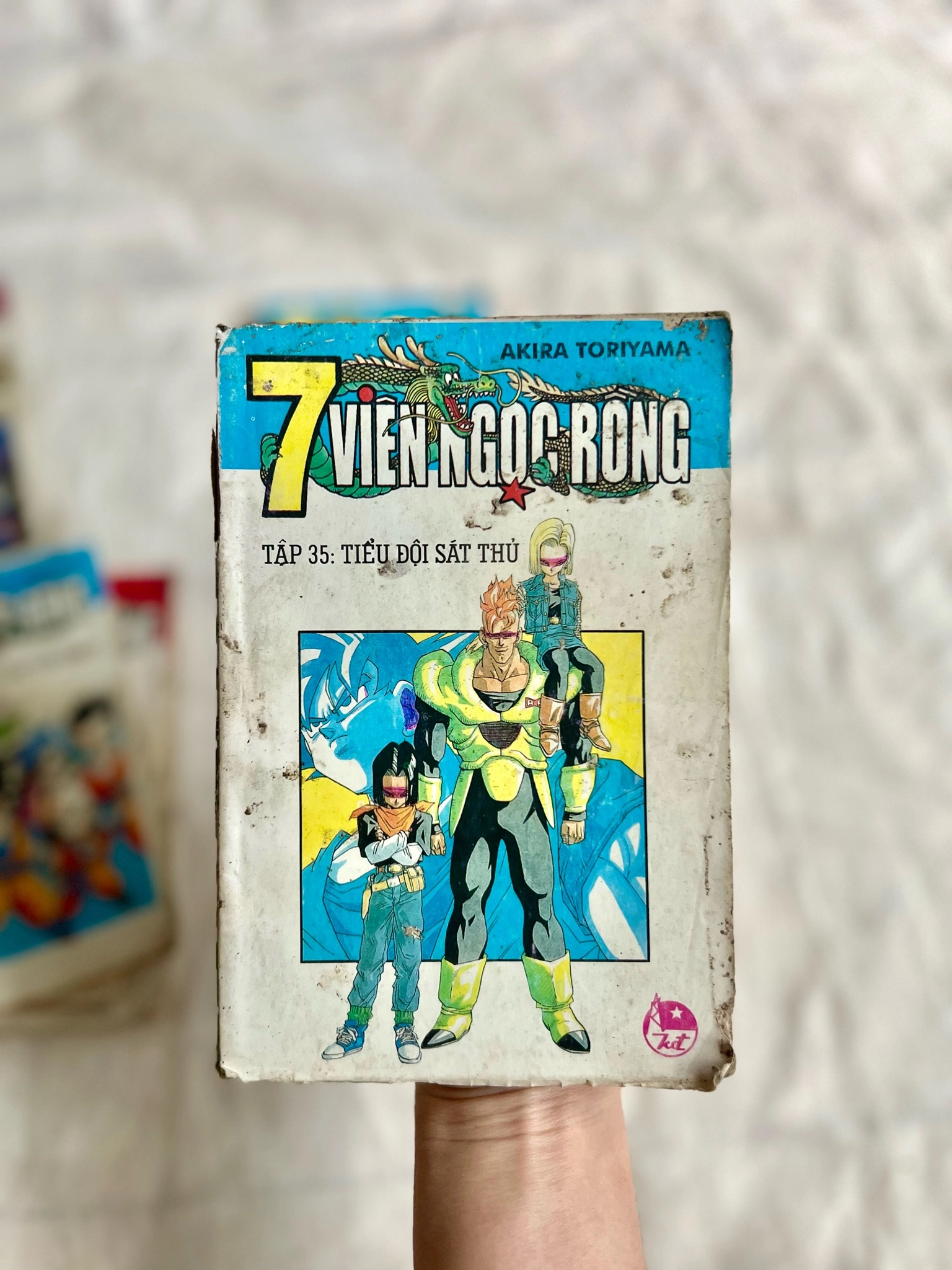 7 viên Ngọc rồng tập 35 by Akira Toriyama - Sách Book Cover - Ngọc Hiển Books