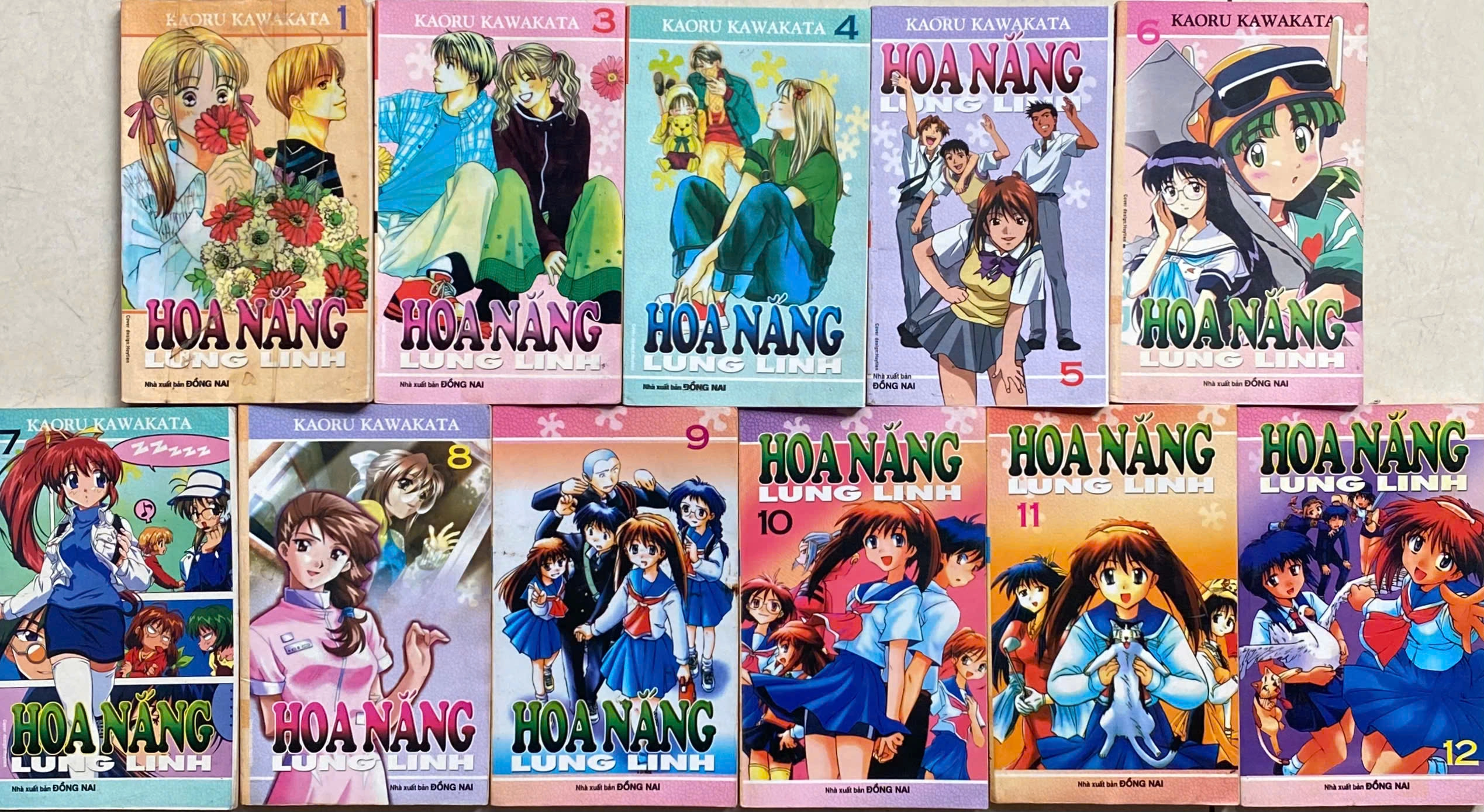 Hoa nắng lung ling ( tập 1và 3-12) by  - Sách Book Cover - Ngọc Hiển Books