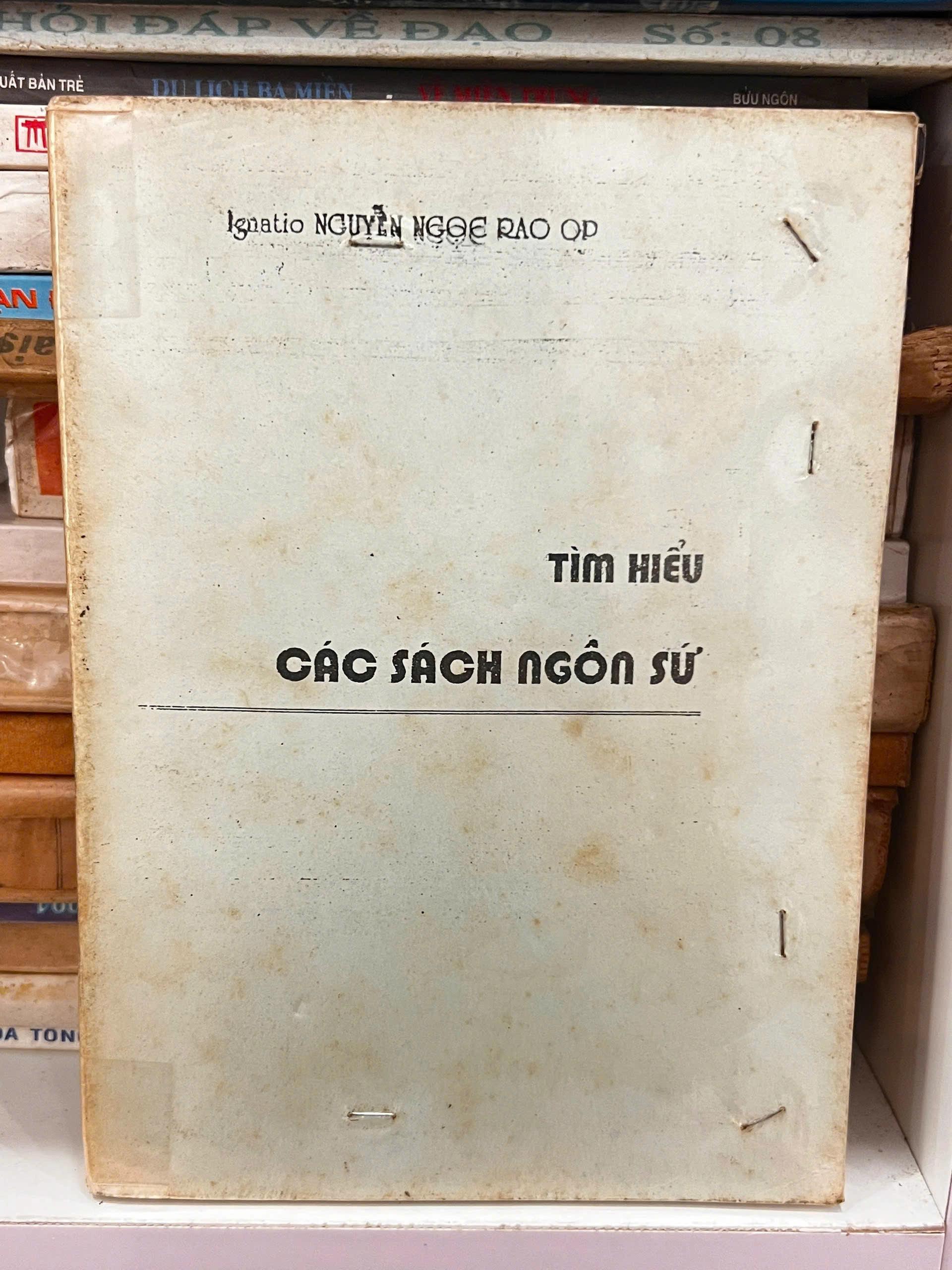 Tìm Hiểu Các Sách Ngôn Sứ by  - Sách Book Cover - Ngọc Hiển Books