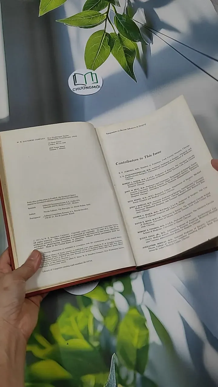 [MIỄN PHÍ BỌC SÁCH] The Surgical Clinics Of North America 51 (1971) - W. B. Saunders 750746