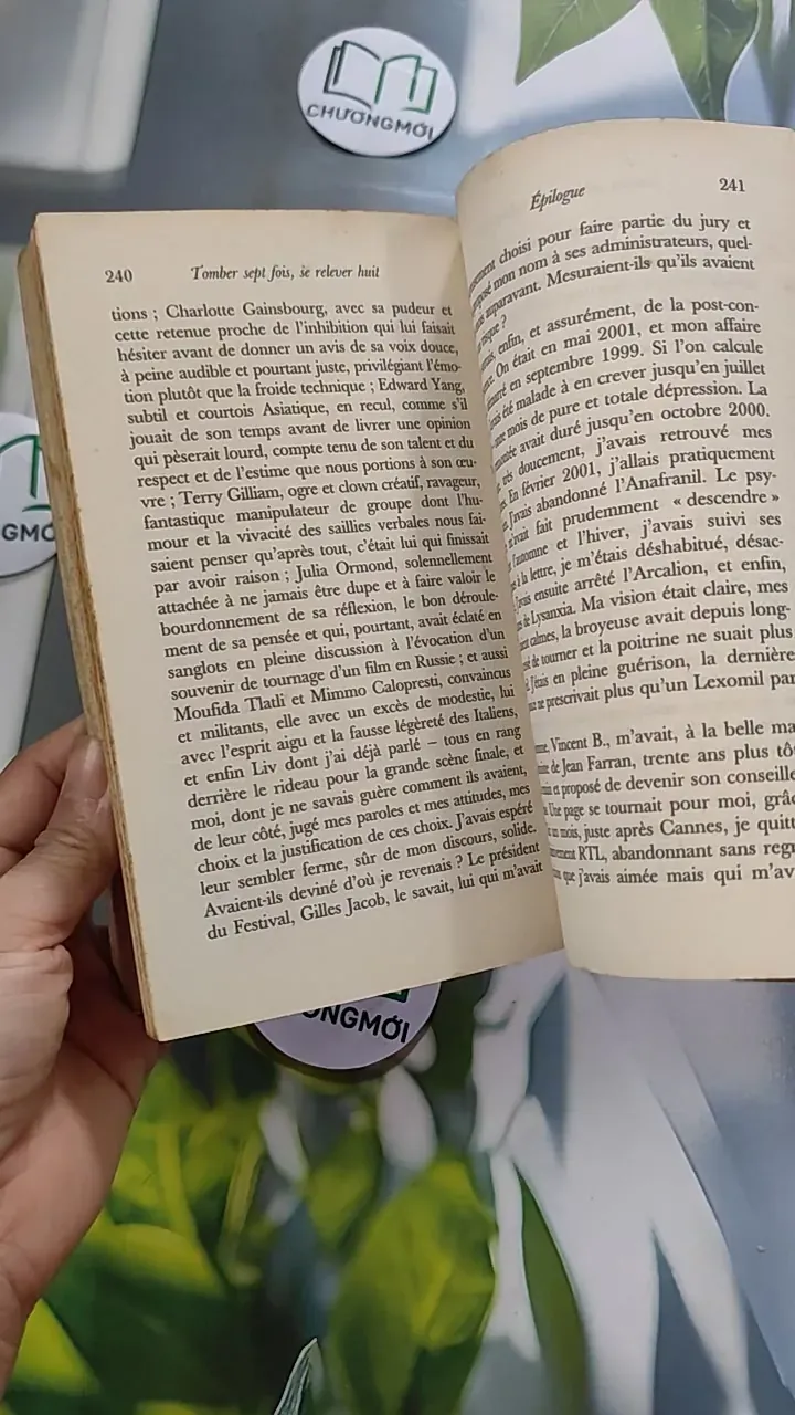 [MIỄN PHÍ BỌC SÁCH] Tomber sept fois, se relever huit - Philippe Labro 754471