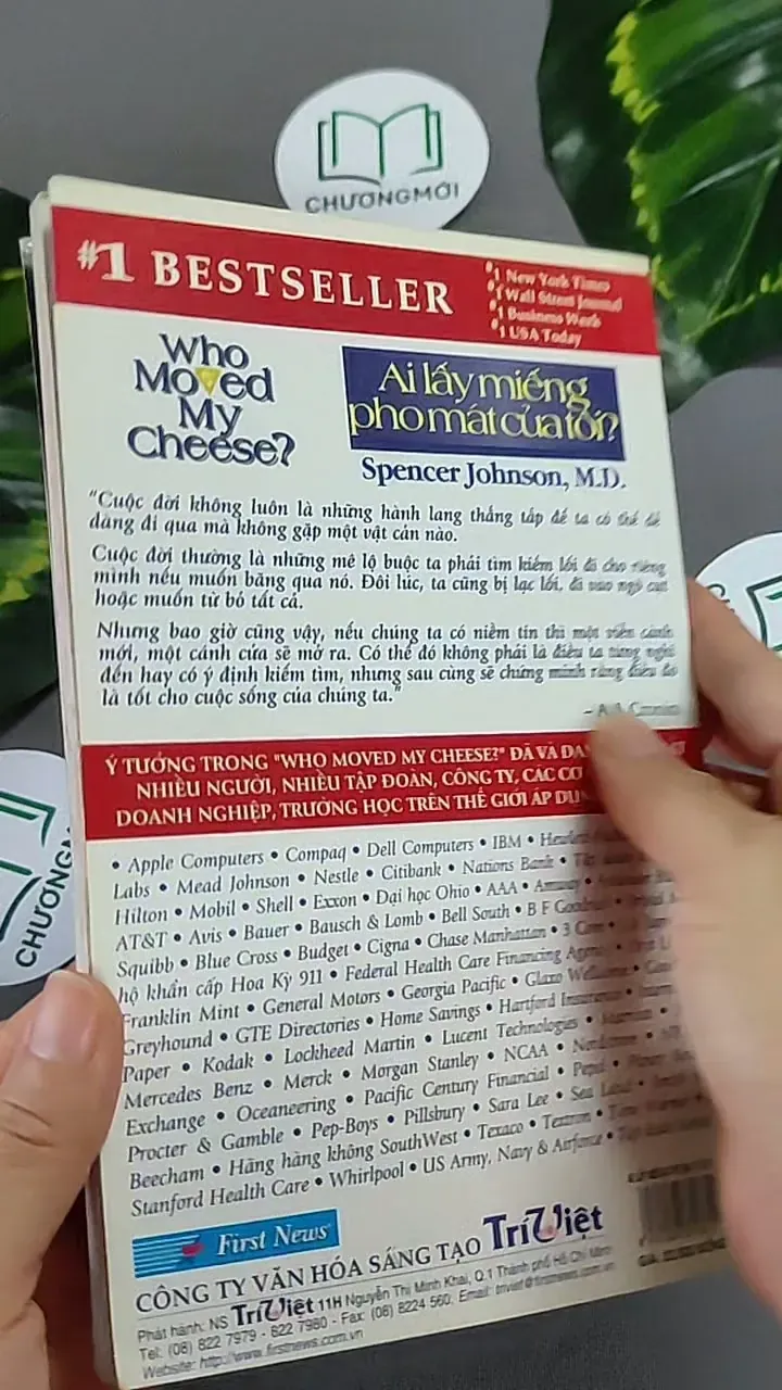 Ai Lấy Miếng Pho Mát Của Tôi? - Spencer Johnson,M.D 604655