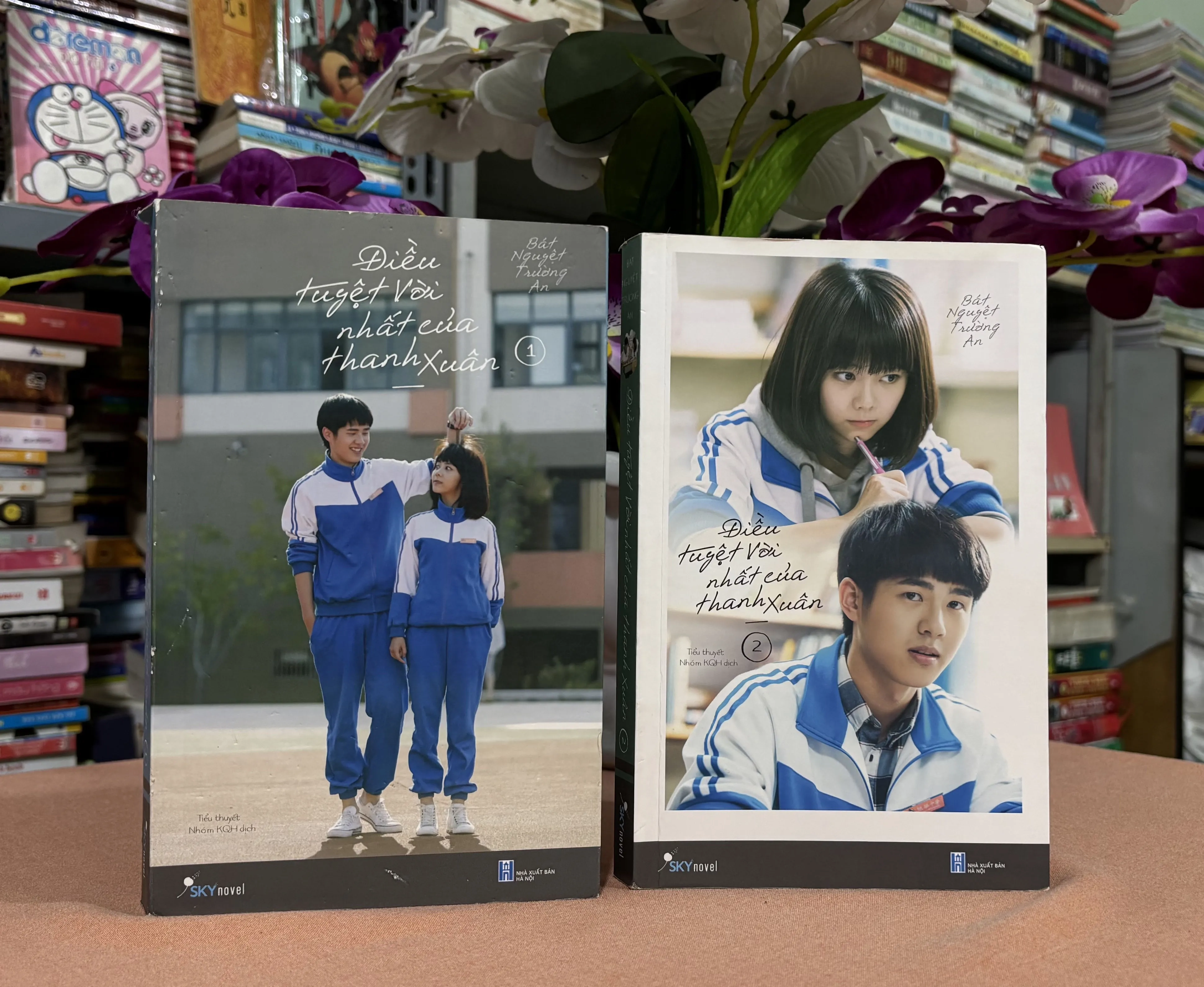 Điều tuyệt vời nhất của thanh xuân tập 1 và 2 🌊 by  - Sách Book Cover - Ngọc Hiển Books