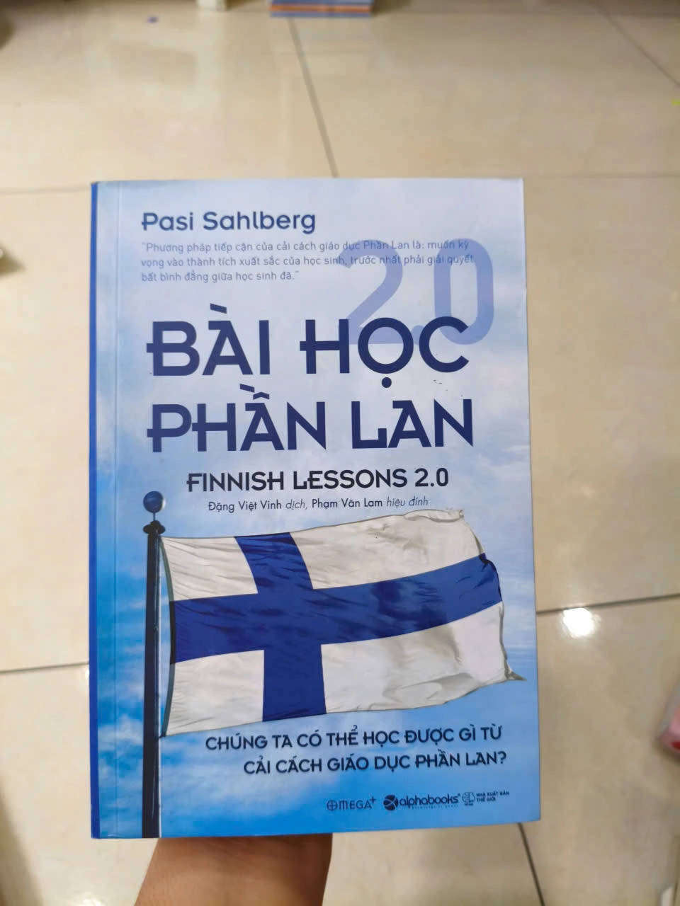 Bài Học Phần Lan 2.0 by Pasi Sahlberg - Sách Book Cover - Ngọc Hiển Books
