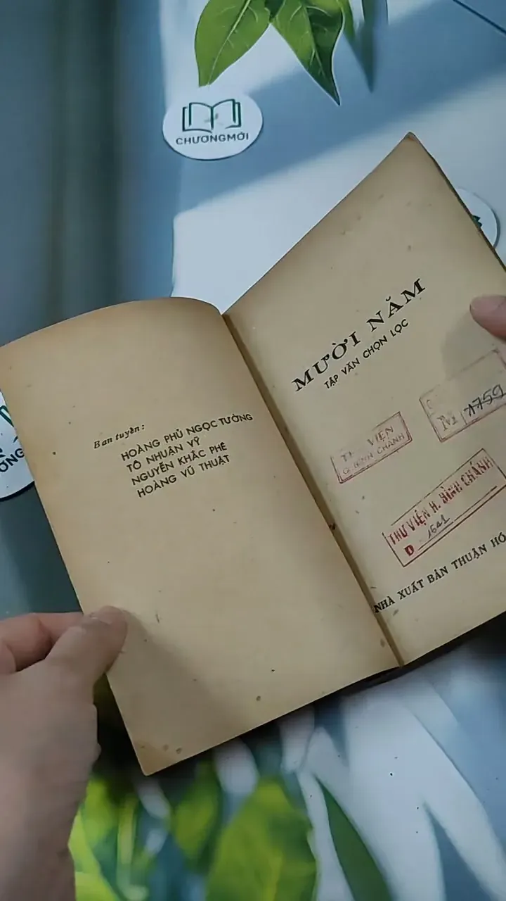 Mười Năm - tập văn chọn lọc 713848