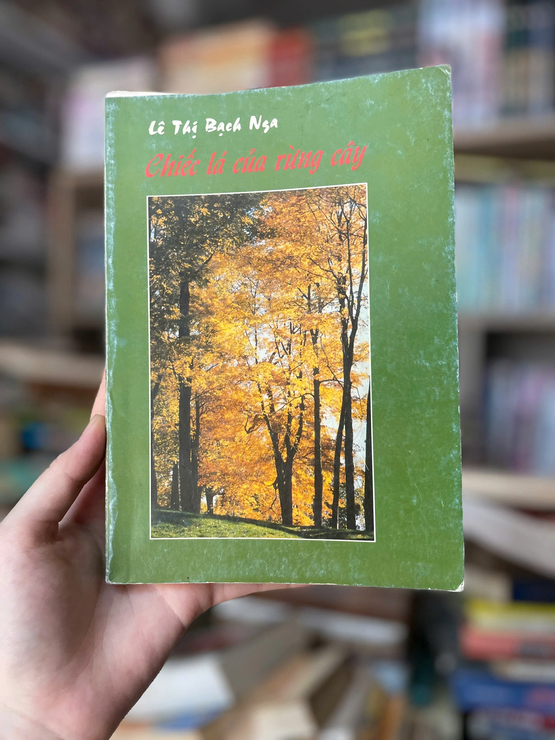 Chiếc Lá Của Rừng Cây - Lê Thị Bạch Nga by  - Sách Book Cover - Ngọc Hiển Books