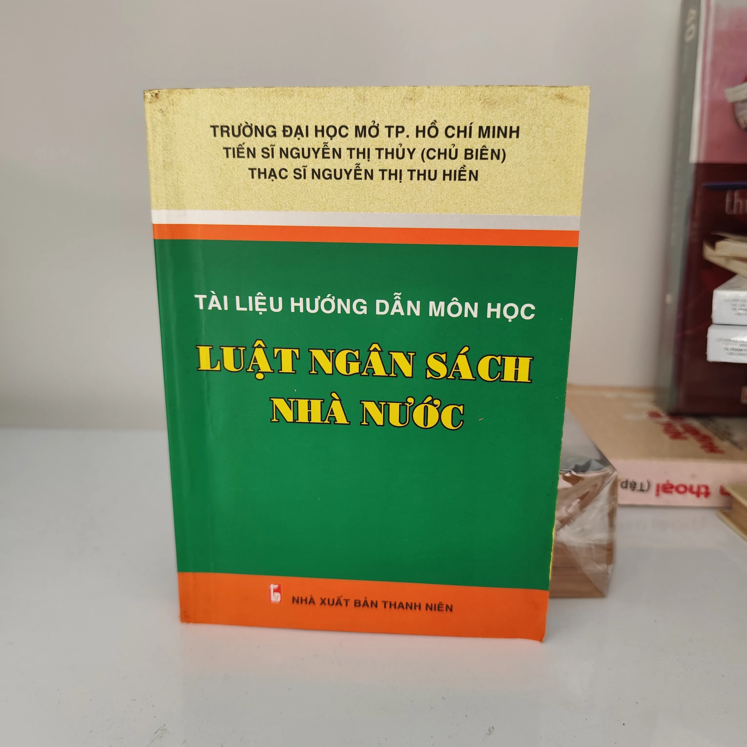 Tài liệu hướng dẫn môn học- Luật ngân sách nhà nước by  - Sách Book Cover - Ngọc Hiển Books
