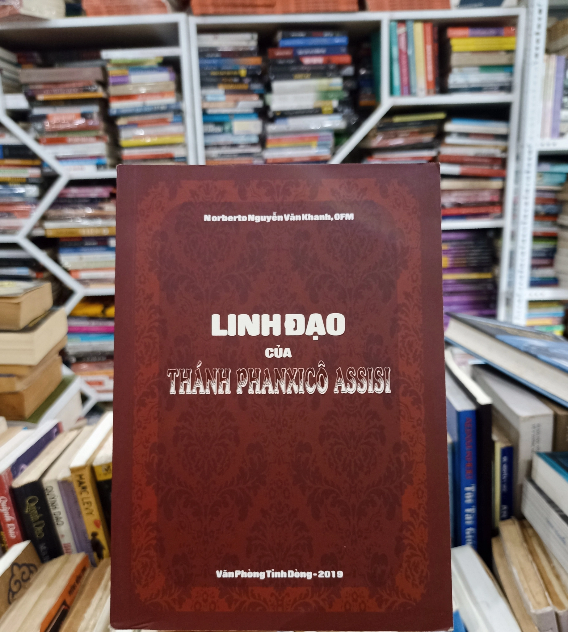 Linh Đạo Của Thánh Phanxico Assisi 🌻 by Lm. Norberto Nguyễn Văn Khanh, OFM - Sách Book Cover - Ngọc Hiển Books