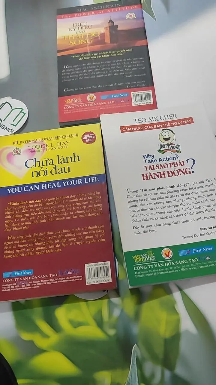 Combo Kỹ năng: Điều Kỳ Diệu Của Thái Độ Sống, Chữa Lành Nỗi Đau, Tại Sao Phải Hành Động? 787029