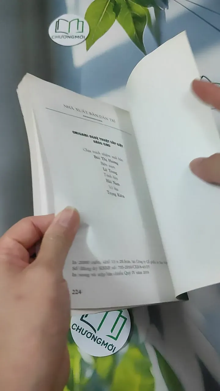 Origami Nghệ Thuật Gấp Giấy Nâng Cao - Nguyễn Tú Tuấn 780863