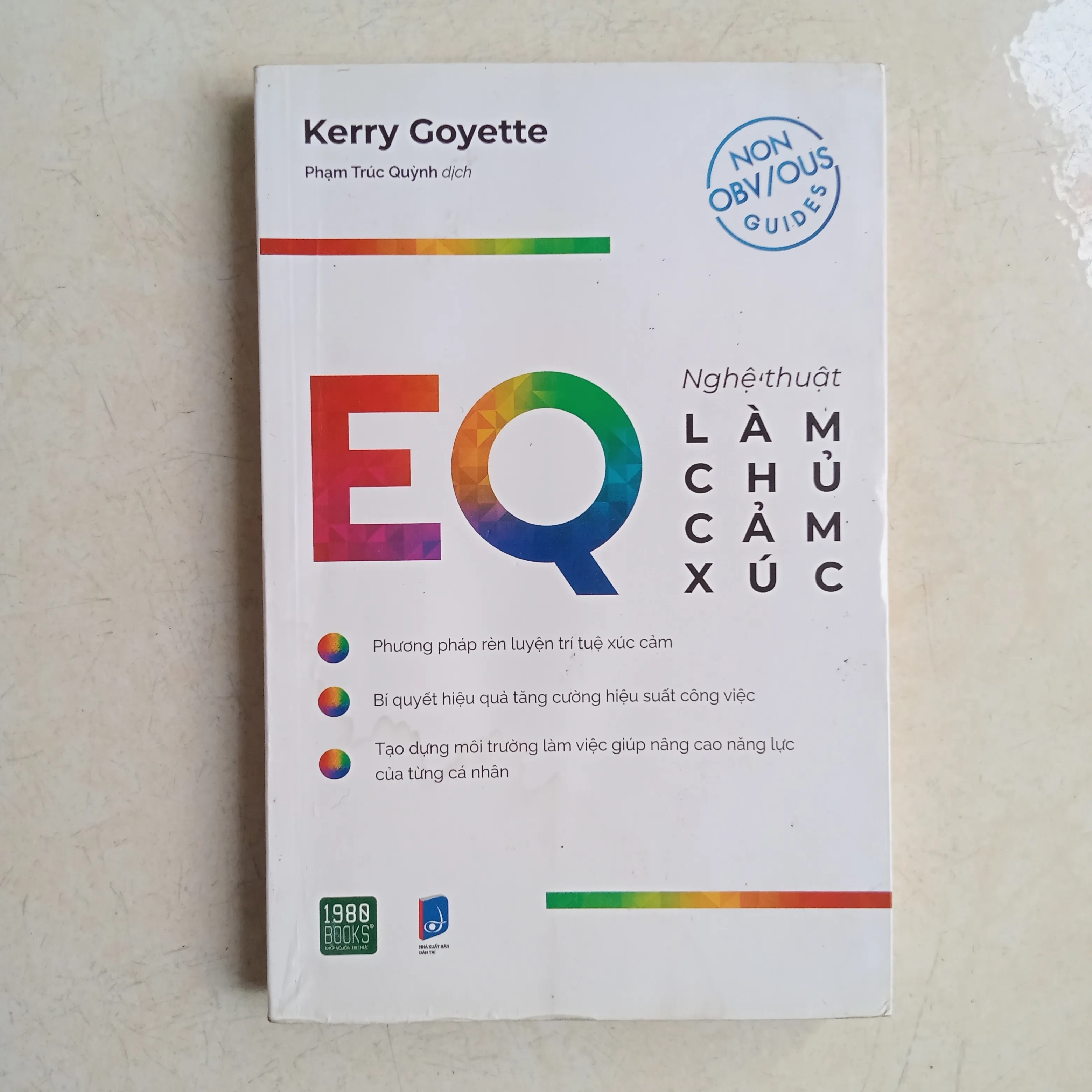 EQ - Nghệ thuật làm chủ cảm xúc by Kerry Goyette - Sách Book Cover - Ngọc Hiển Books