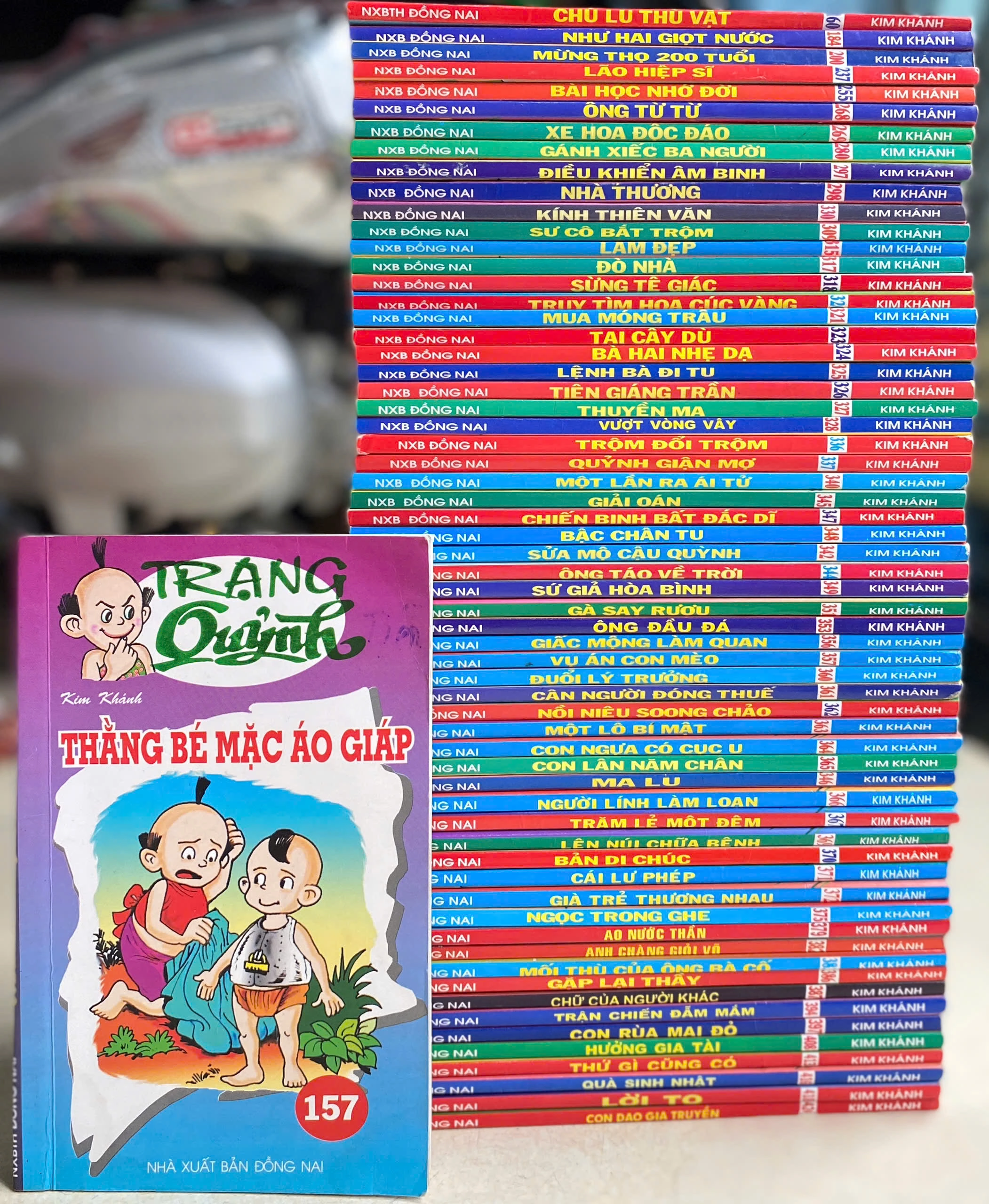 Trạng Quỷnh ( Combo 62 cuốn lẻ) by Kim Khánh - Sách Book Cover - Ngọc Hiển Books