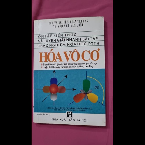 Combo Ôn tập kiến thức HÓA VÔ CƠ và PP giải bài tập trắc nghiệm Hóa Học  4480
