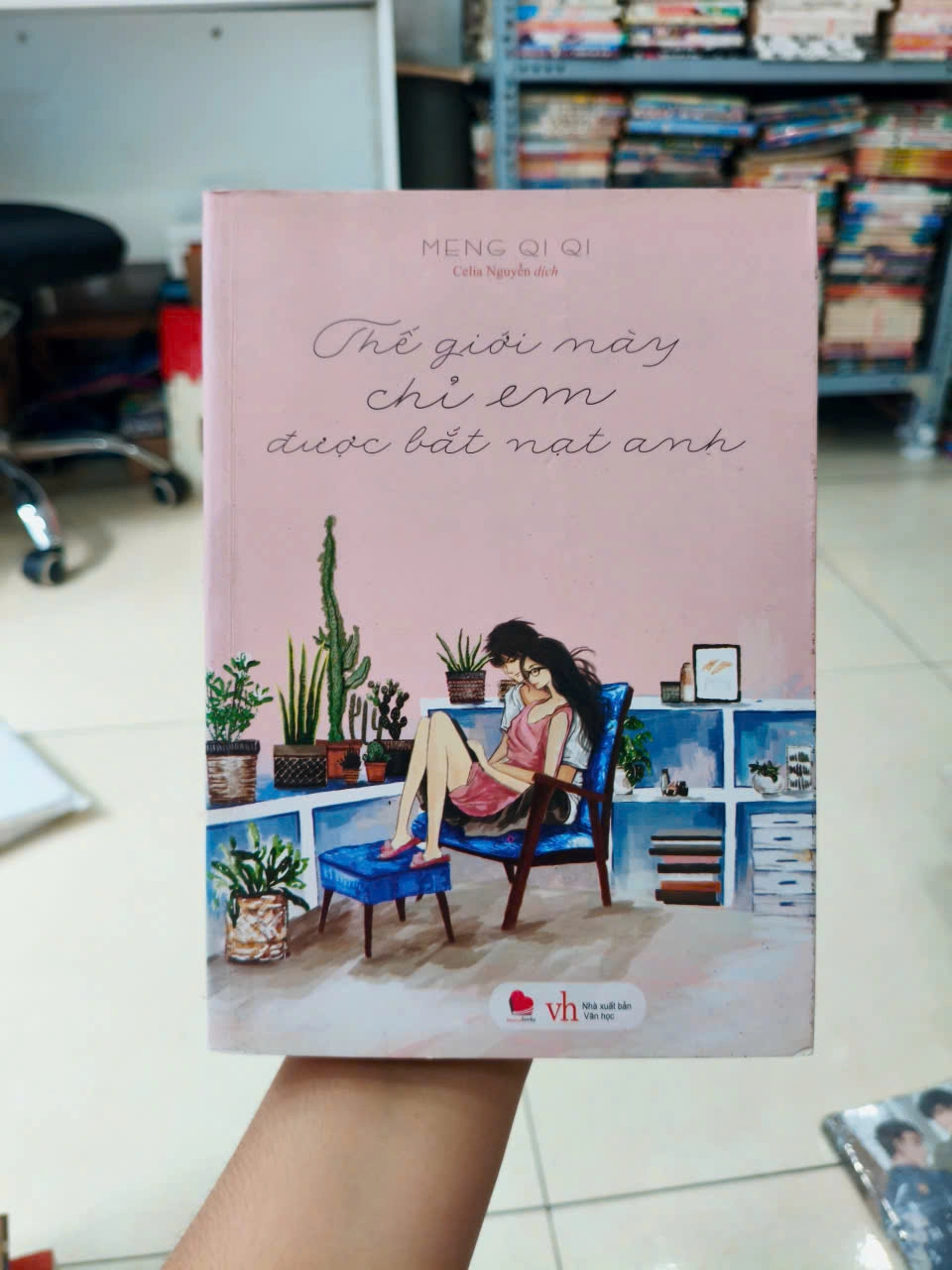Thế Giới Này Chỉ Em Được Bắt Nạt Anh by Meng Qi Qi - Sách Book Cover - Ngọc Hiển Books