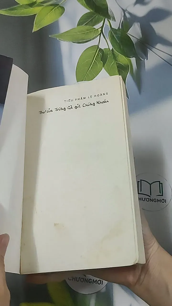 Thư của trứng gà gửi chứng khoán - Lê Hoàng 688651