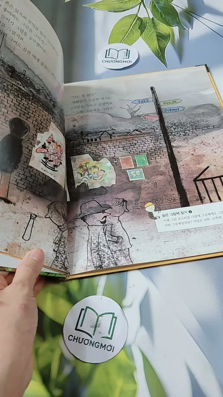 [Tặng nẹp góc] Truyện thiếu nhi Hàn Quốc: Danh nhân 64 -  지인지기 인물 이야기: 존 버닝엄 732012