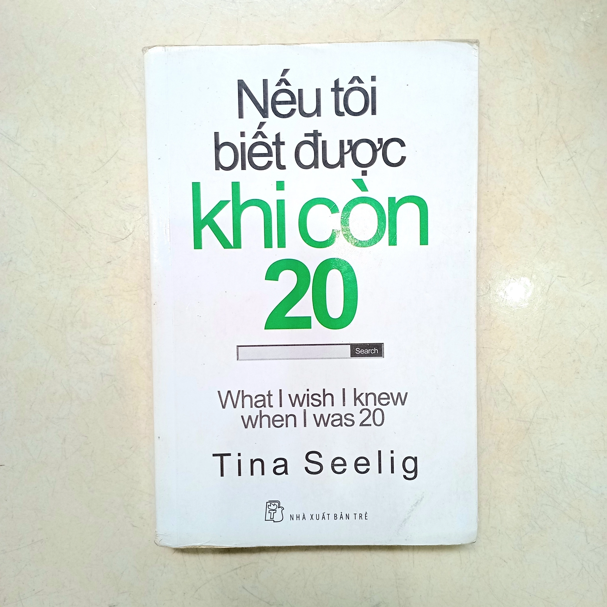 Nếu tôi biết được khi còn 20 📚 by Tina Seelig - Sách Book Cover - Ngọc Hiển Books
