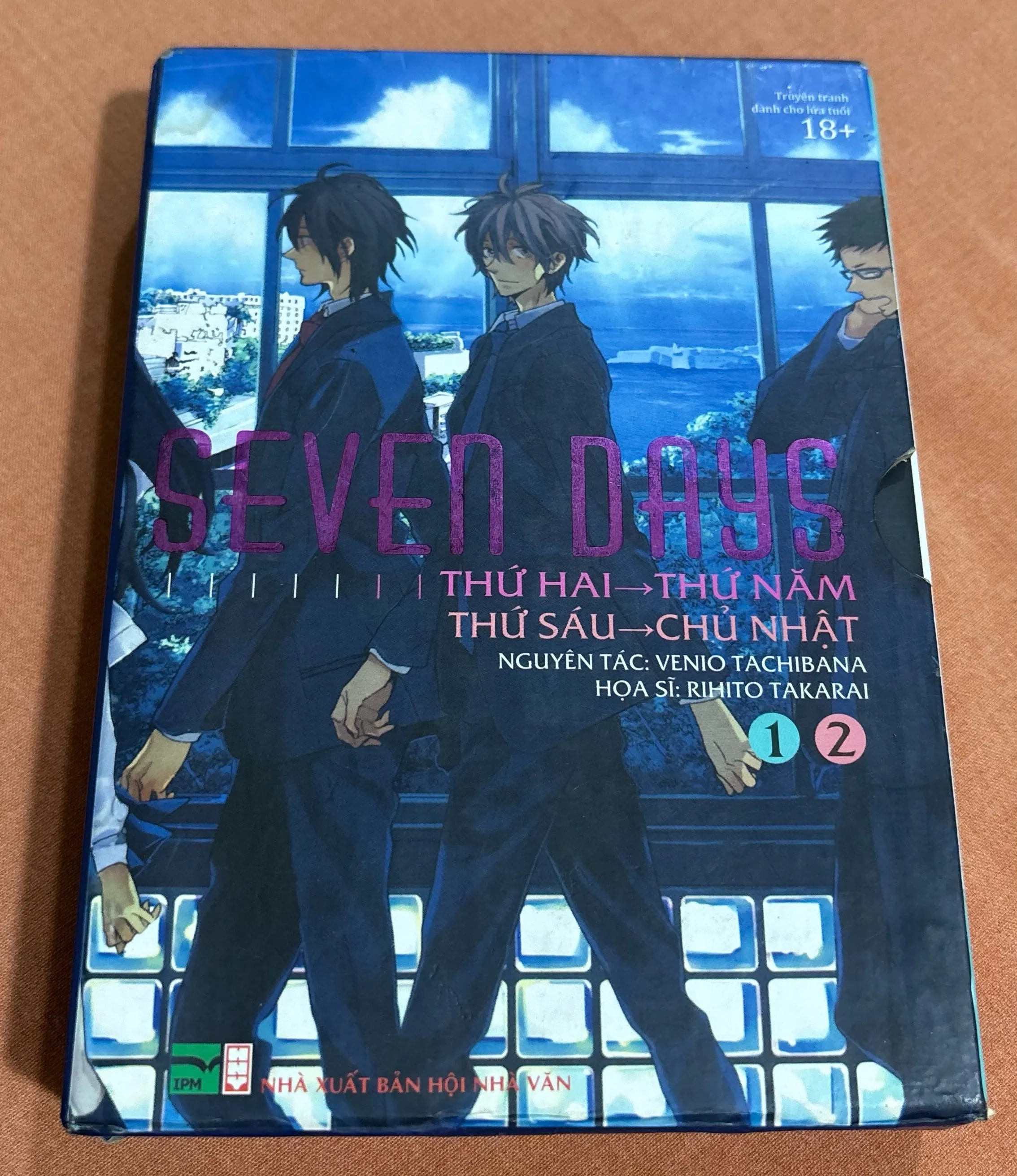 Boxset full 2 tập Seven days 🌊 by  - Sách Book Cover - Ngọc Hiển Books