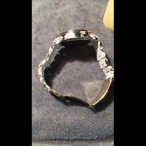 Đồng hồ nam hiệu ICE thương hiệu Bỉ, phiên bản hoa mẫu đơn bằng gốm độc đáo