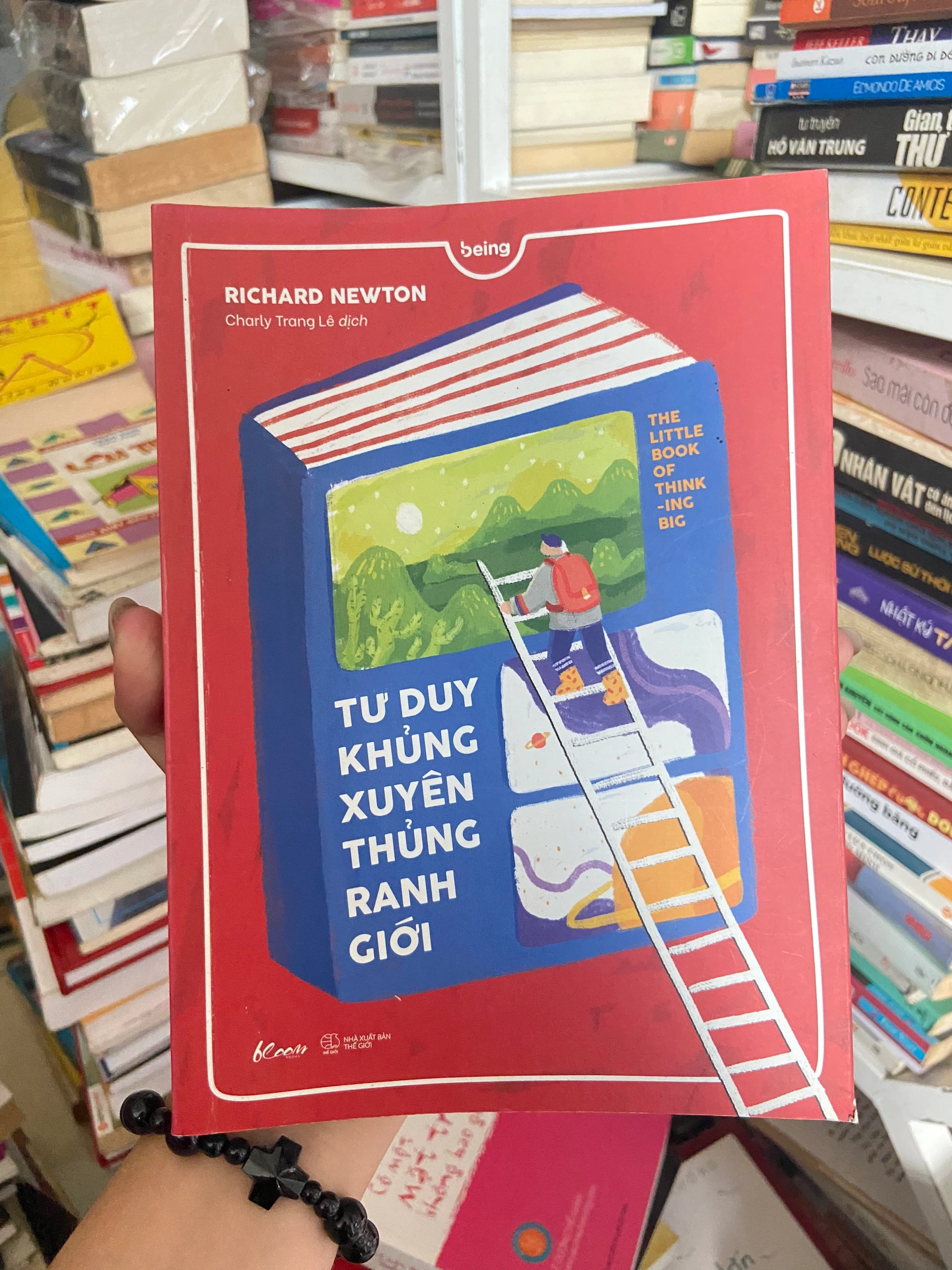 Sách Tư Duy Khủng Xuyên Thủng Ranh Giới by Richard Newton - Sách Book Cover - Ngọc Hiển Books