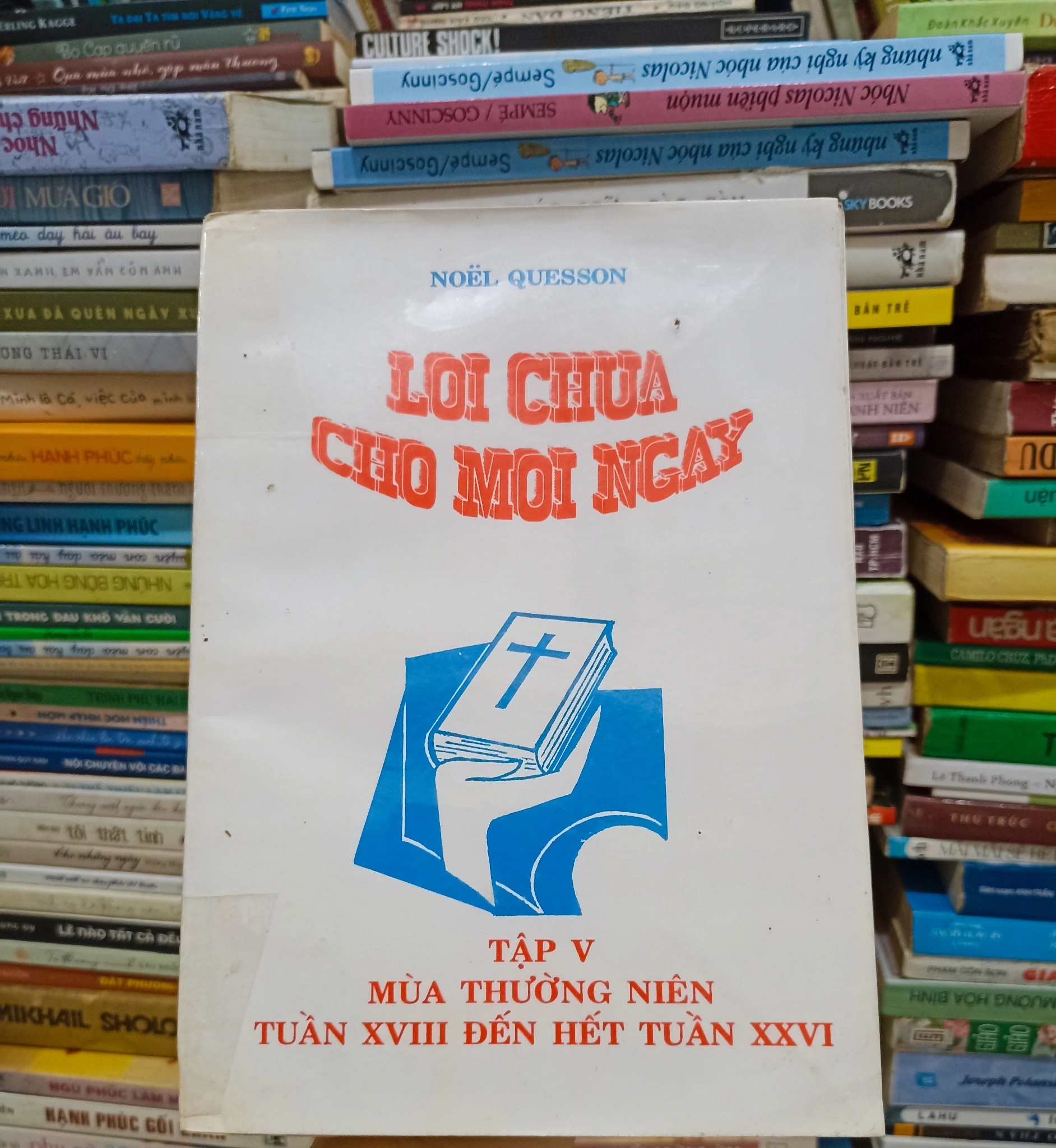 Lời chúa cho mỗi ngày - Tập V 🌻 by Noel Quesson - Sách Book Cover - Ngọc Hiển Books