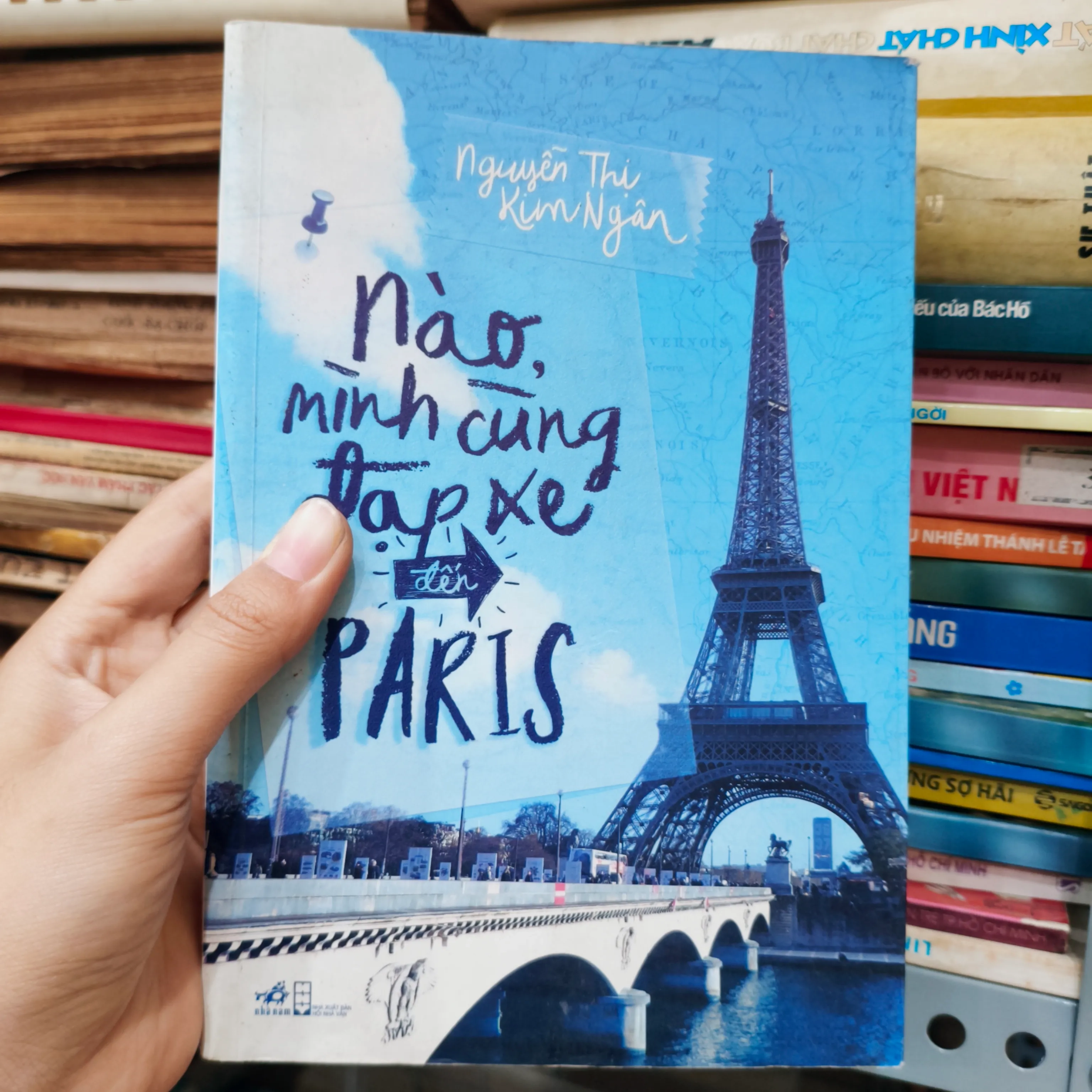 Nào mình cùng đạp xe đến Paris 🌱 by  - Sách Book Cover - Ngọc Hiển Books