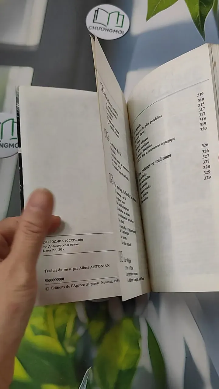 [MIỄN PHÍ BỌC SÁCH] [XƯA] URSS '89 Annuaire (1989) - Agence de Presse Novosti 754513