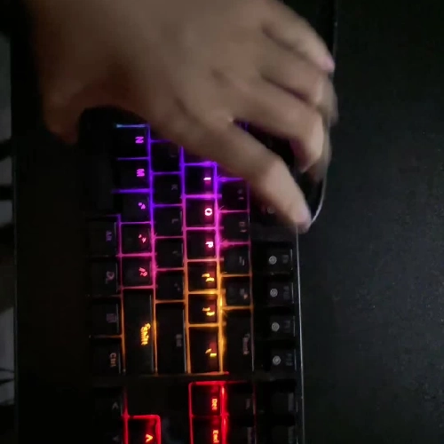 Bàn phím cơ Dareu EK87 TKL 87 phím LED RGB màu đen