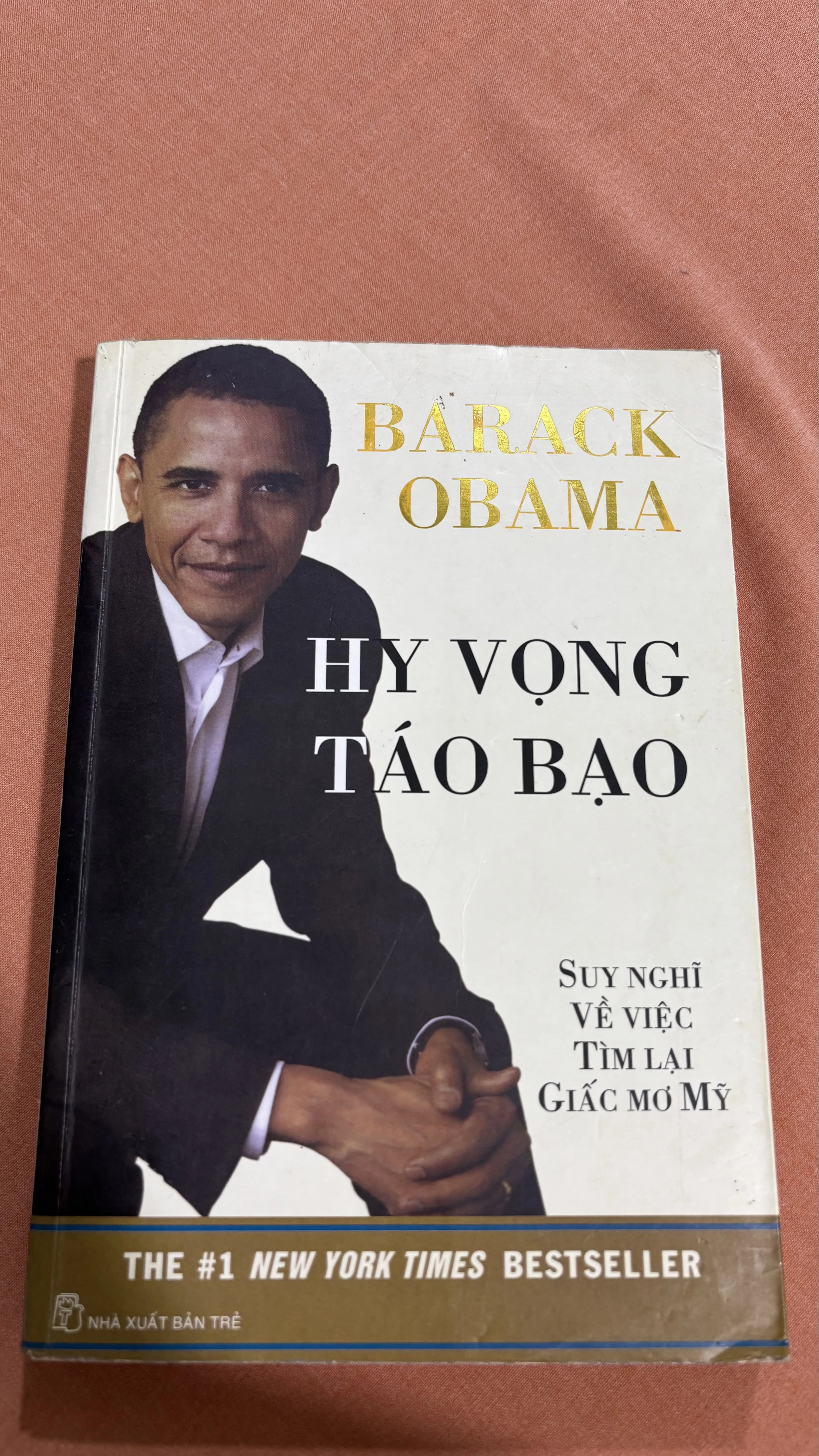 Barack Obama Hy vọng táo bạo 🌊 by  - Sách Book Cover - Ngọc Hiển Books