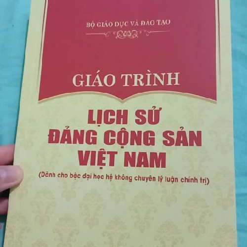Giáo Trình LỊCH SỬ ĐẢNG CỘNG SẢN VIỆT NAM