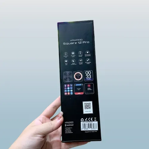 Đồng hồ thông minh ARMODD Squarz 12 Pro, nghe gọi điện thoại, đọc tin nhắn Zalo Facebook 790580