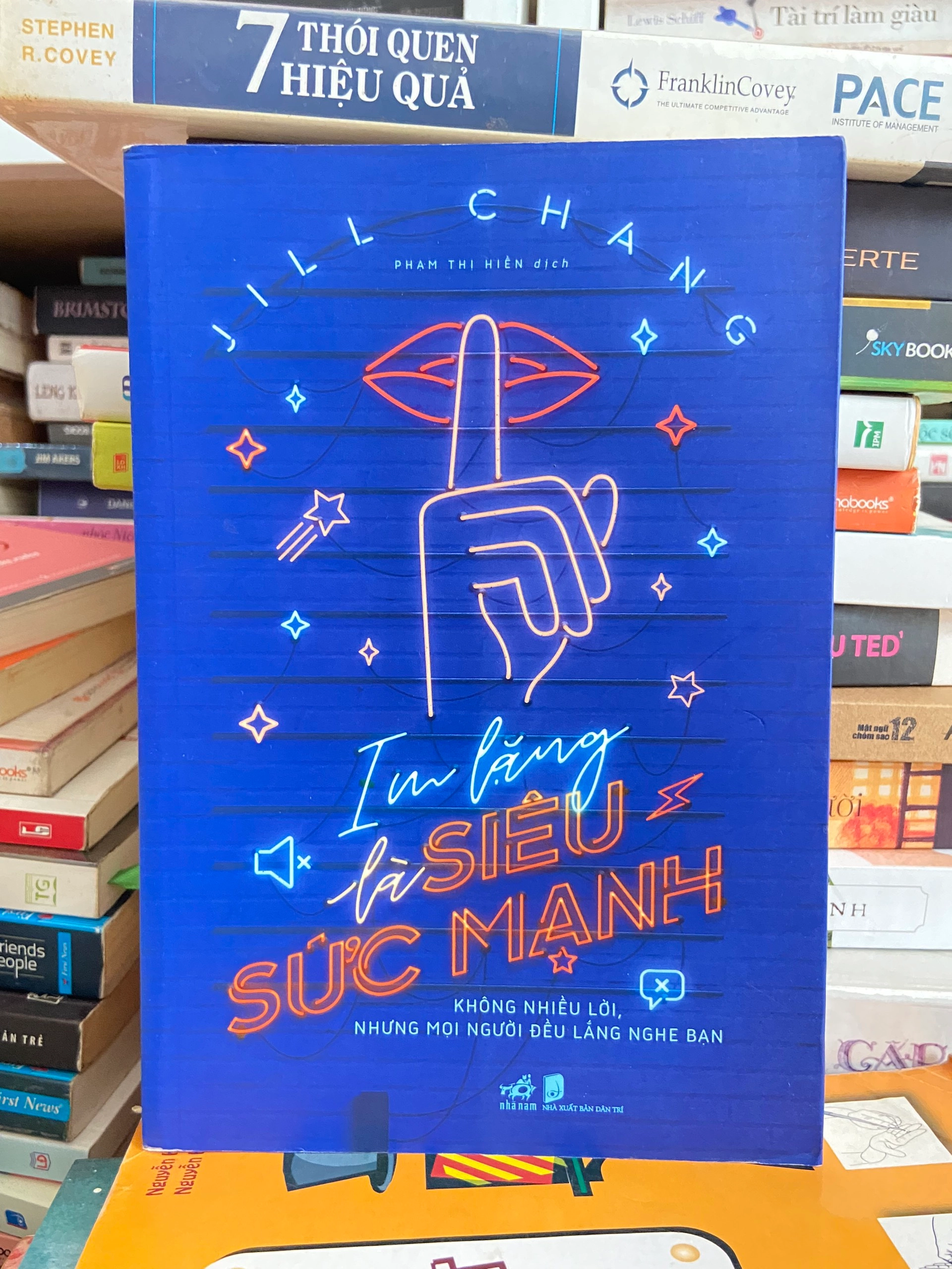 Im Lặng Là Siêu Sức Mạnh by Thích Nhất Hạnh - Sách Book Cover - Ngọc Hiển Books