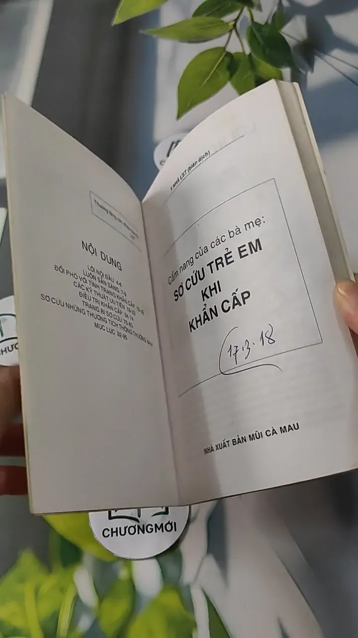 Cẩm Nang Của Các Bà Mẹ Sơ Cứu Trẻ Em Khi Khẩn Cấp - Y Nhã 727246