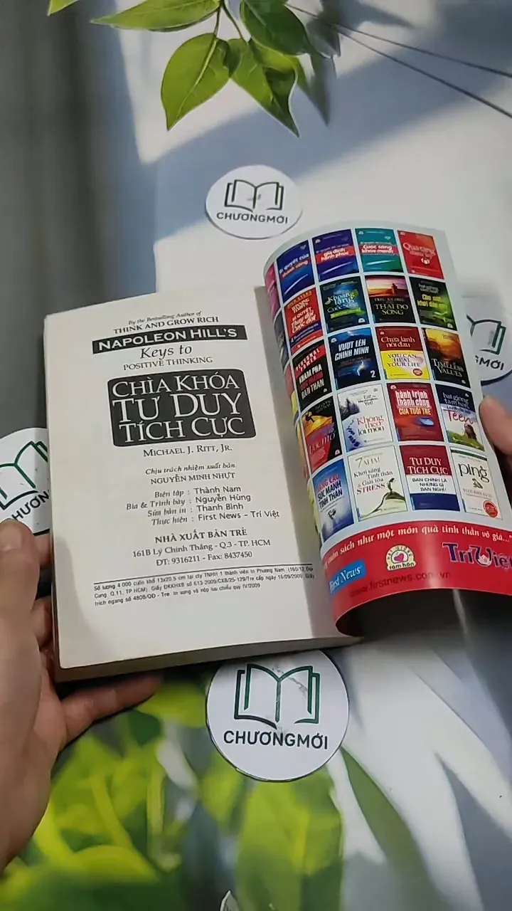 Chìa Khóa Tư Duy Tích Cực - Michael J. Ritt, Jr. 707287