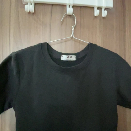 Đầm thun đen ngắn Fm Style 439042