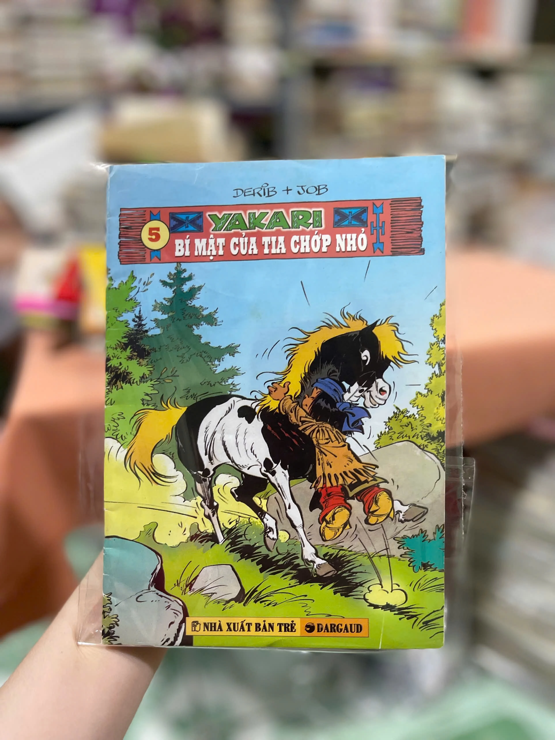 Yakari Bí mật của tia chớp nhỏ 5 by  - Sách Book Cover - Ngọc Hiển Books