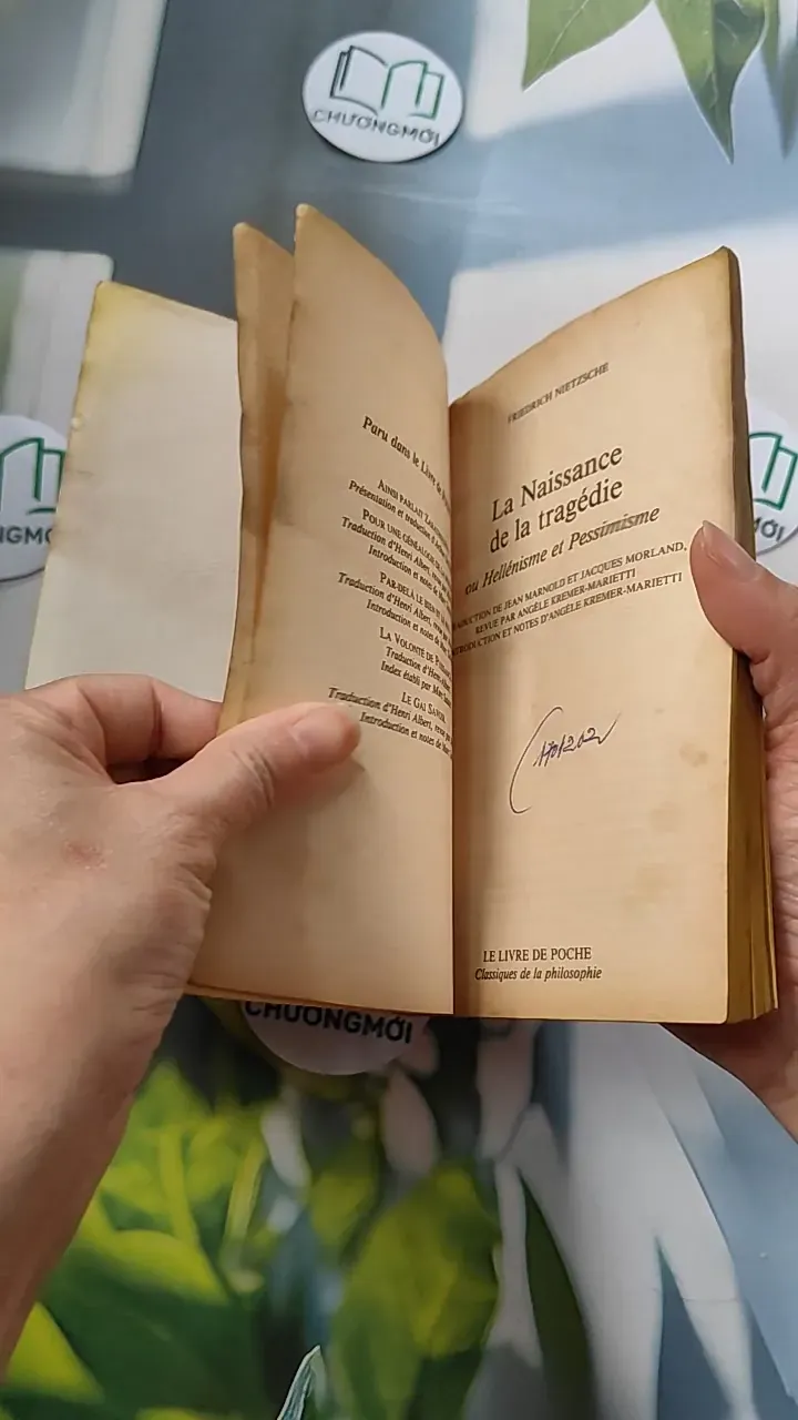 [XƯA] La Naissance de la tragédie (1994) - Friedrich Nietzsche 754451