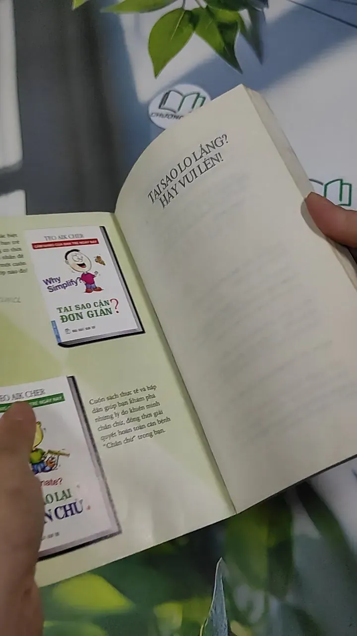 Tại Sao Lo Lắng? Hãy Vui Lên! - Teo Aik Cher 787087