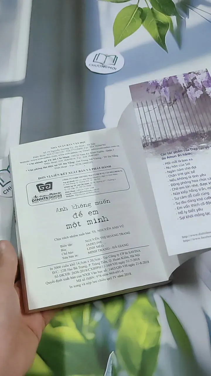 Anh Không Muốn Để Em Một Mình - Diệp Lạc Vô Tâm 744746