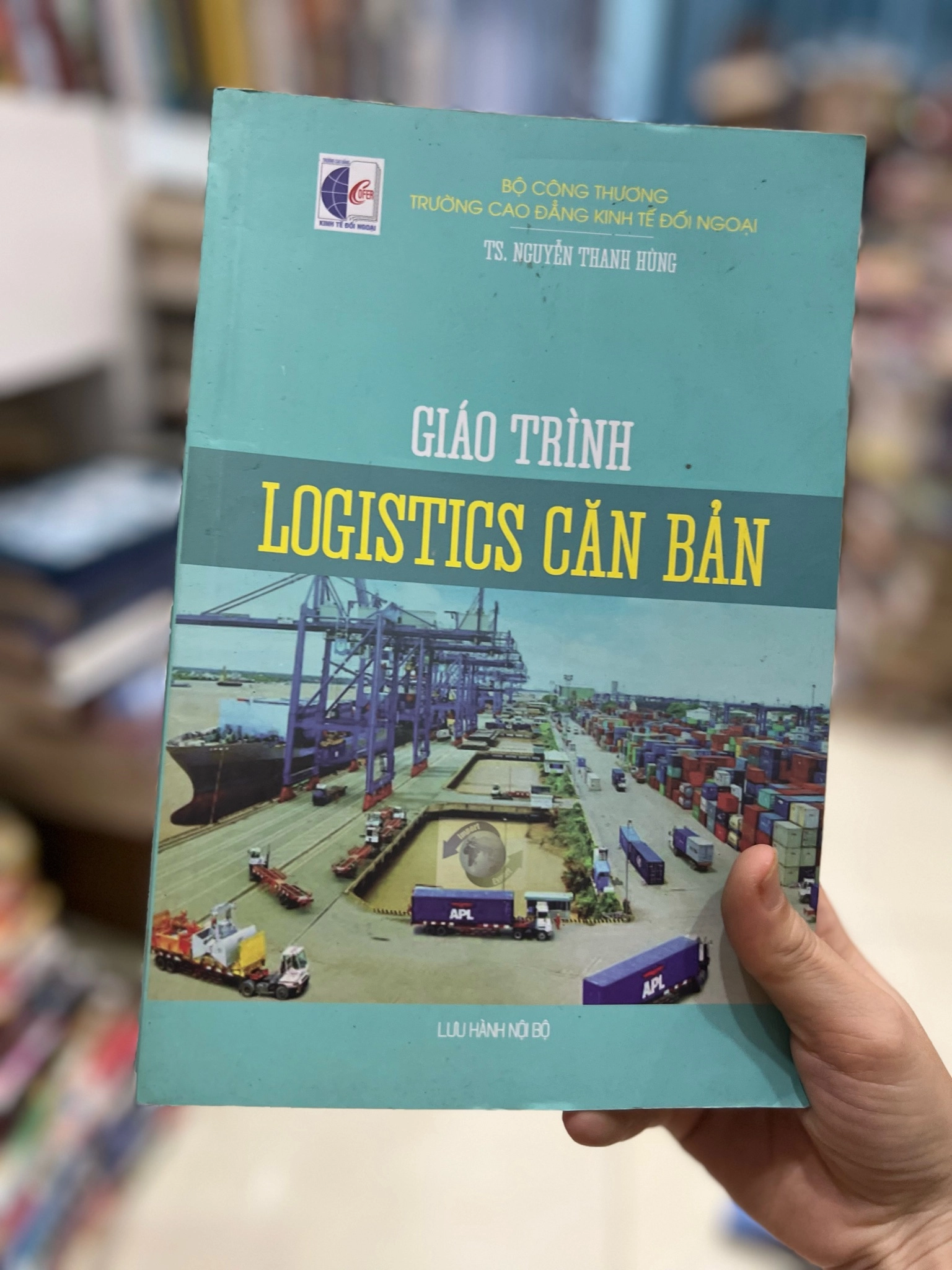 Giáo trình Logictics căn bản- Ts Nguyễn Thanh Hùng by  - Sách Book Cover - Ngọc Hiển Books