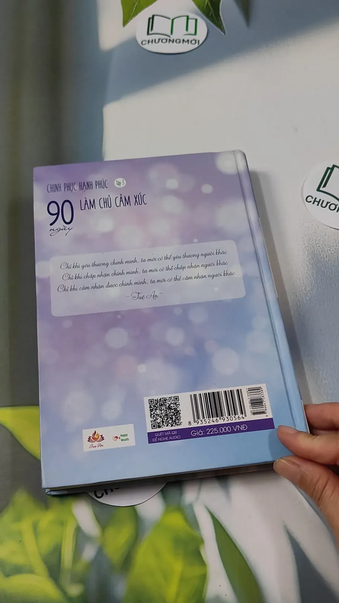 [MIỄN PHÍ BỌC SÁCH] Chinh Phục Hạnh Phúc 3: 90 Ngày Làm Chủ Cảm Xúc - Tuệ An 749594
