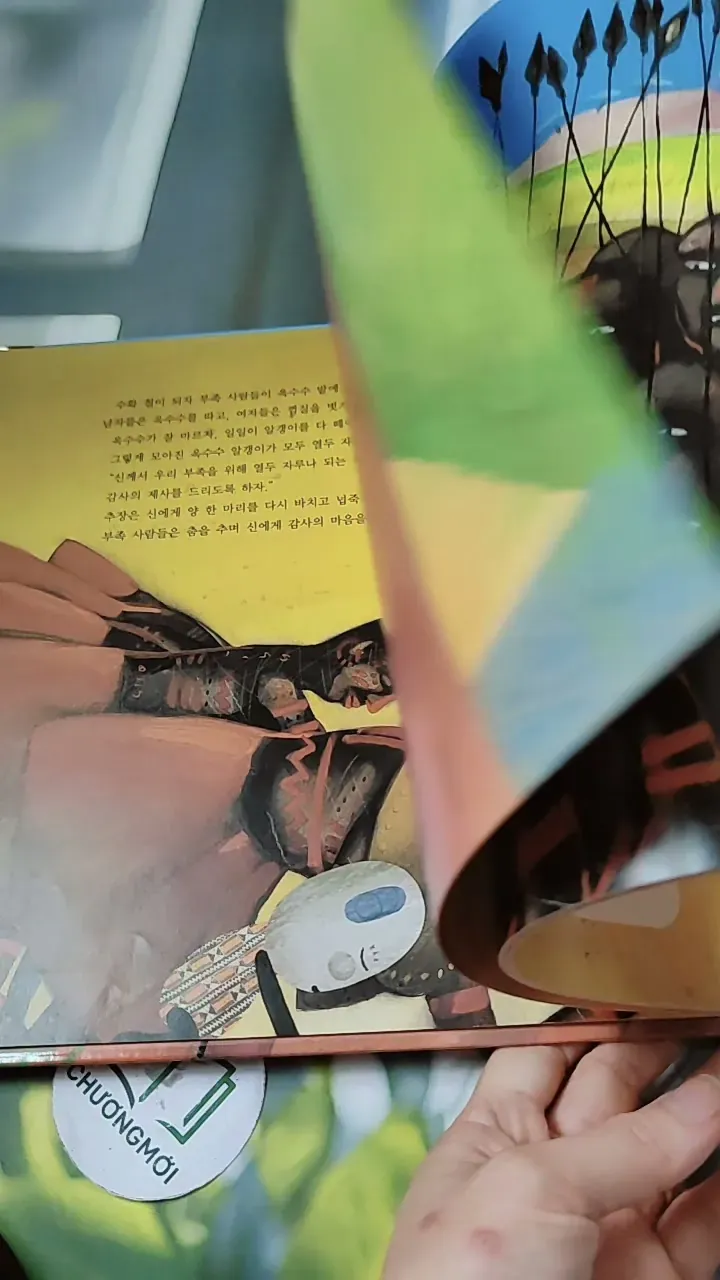 [Tặng nẹp góc] Truyện thiếu nhi Hàn Quốc: Moyamo Anu 60 -  모야모 아누와: 하늘에서 뚝 떨어진 영웅 732067