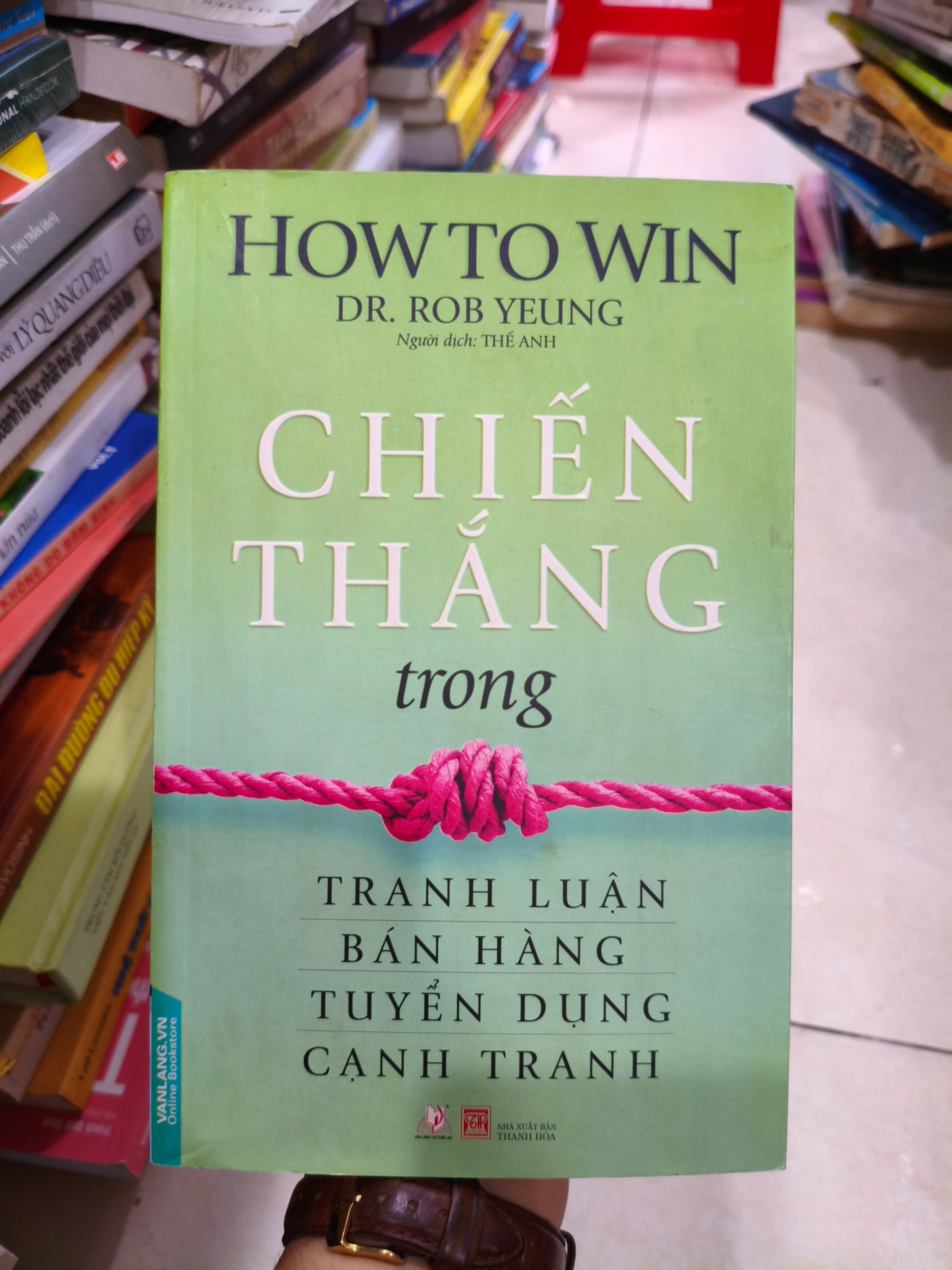 Chiến Thắng Trong Tranh Luận, Bán Hàng, Tuyển Dụng, Cạnh Tranh - Dr. Rob Yeung
🌱 by  - Sách Book Cover - Ngọc Hiển Books