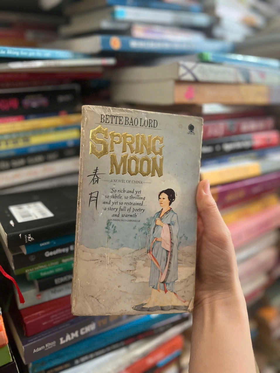 Spring Moon - Bette Bao Lord by Bette Bao Lord - Sách Book Cover - Ngọc Hiển Books