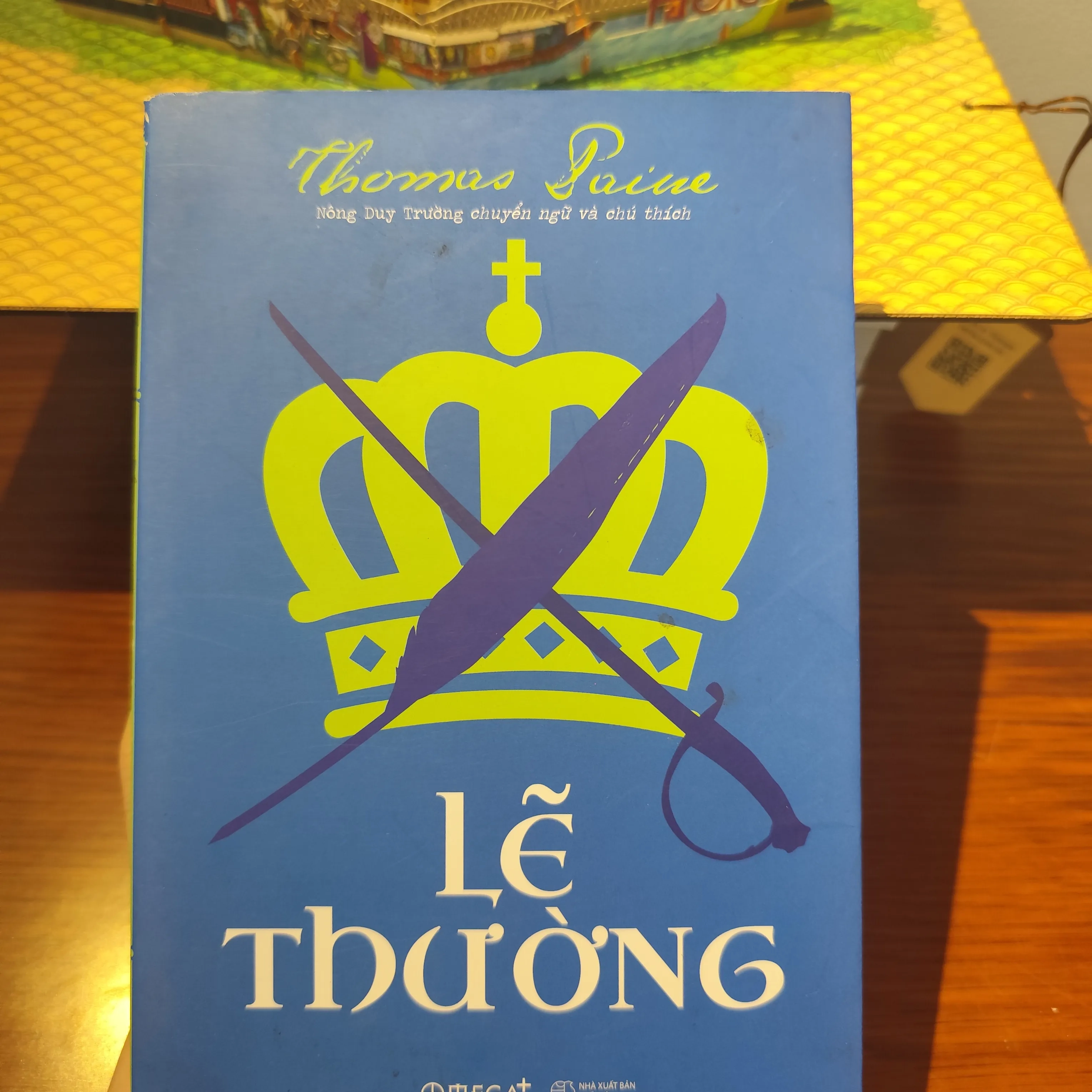 Lẽ thường -  Thomas Paine by  - Sách Book Cover - Ngọc Hiển Books